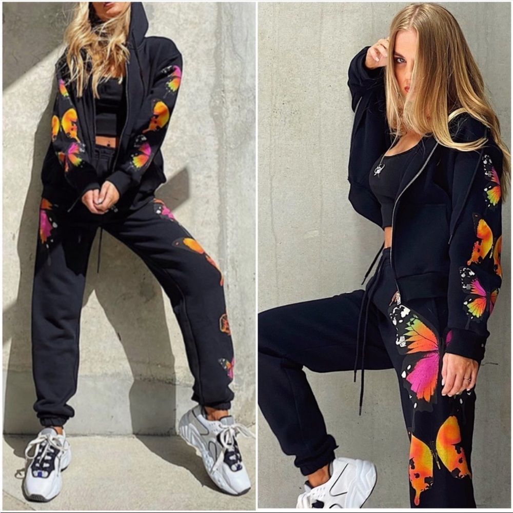 I. Am. Gia butterfly sweatpants